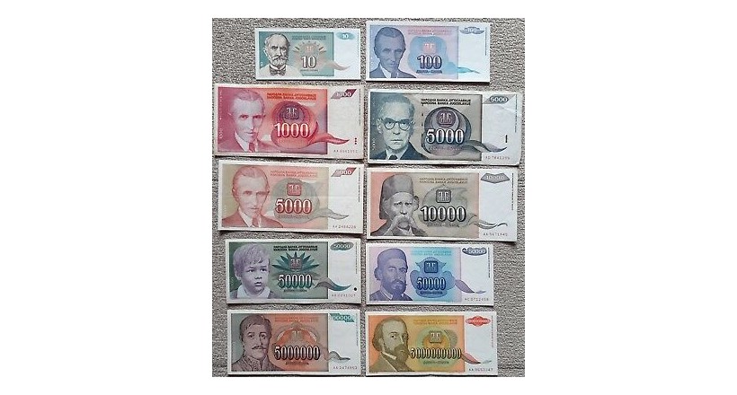 The Yugoslavian Dinar
