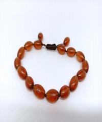 Amber stone bracelet