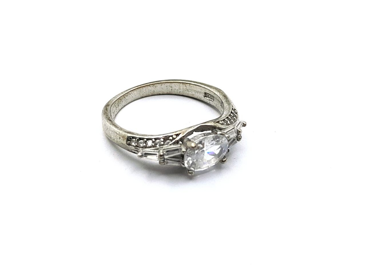 Women's Italian silver ring