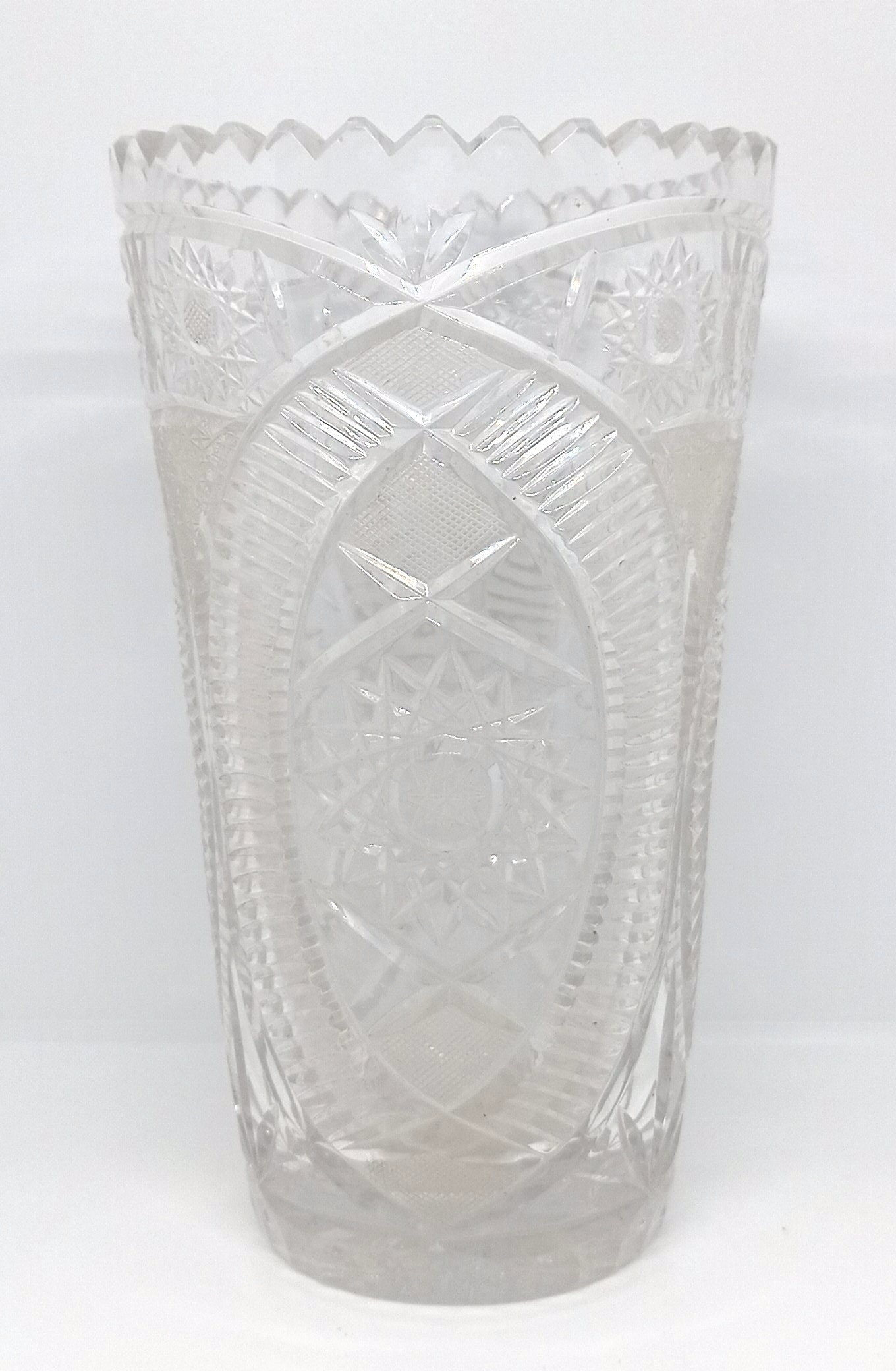 Czech Bohemian Crystal Vase
