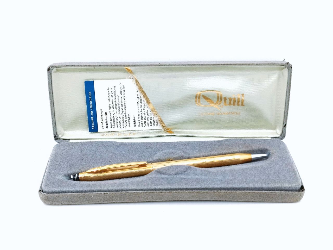 Quill 1-40 10K gold pen