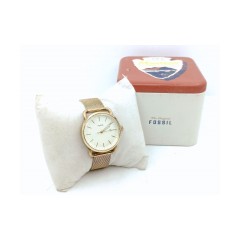 FOSSIL ES4332 GOLD PLATED WATCH