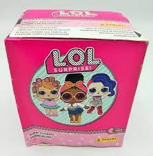 Official lol sticker box from panini