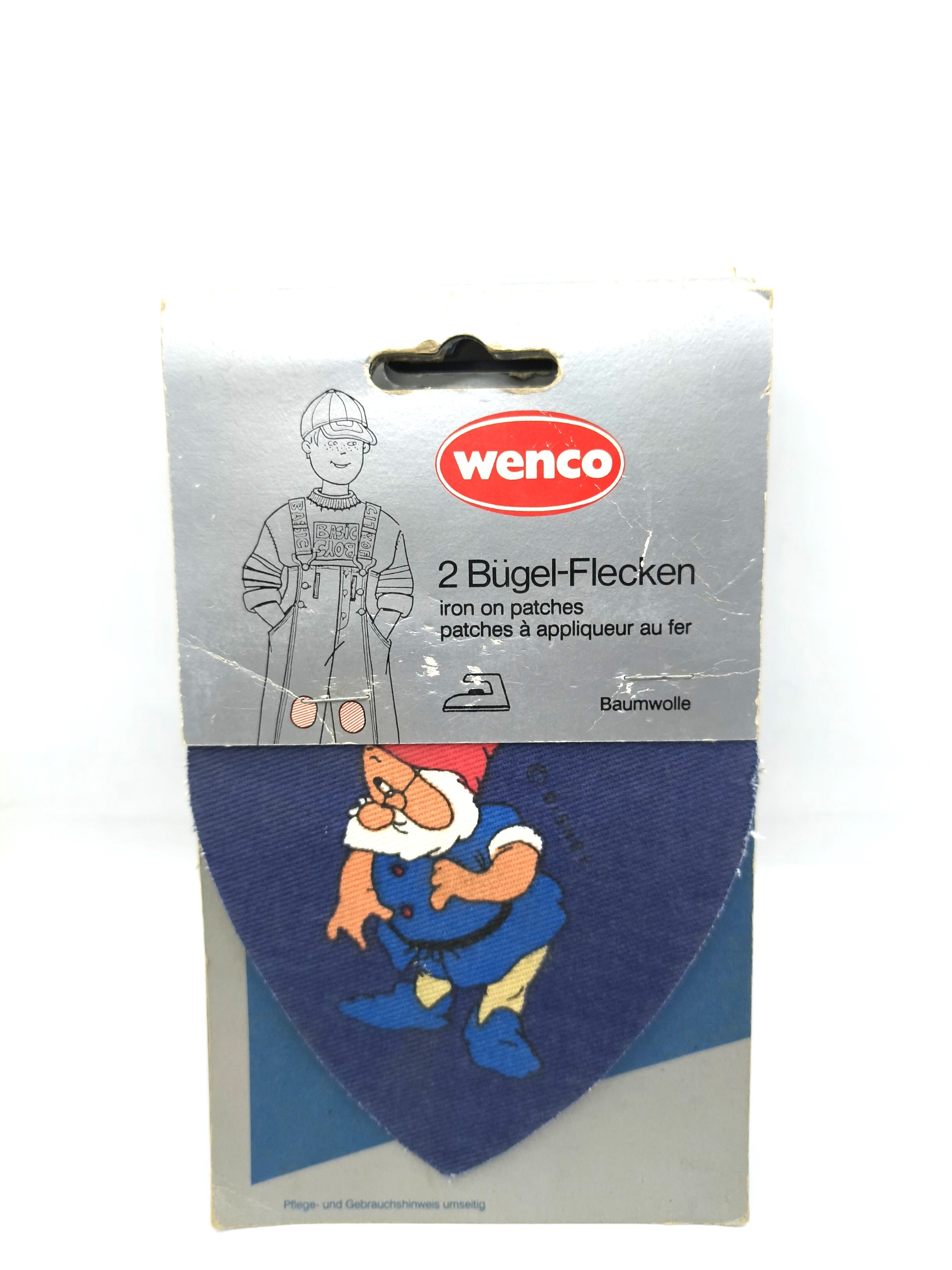 Cartoon character badge "Papa Smurf" 