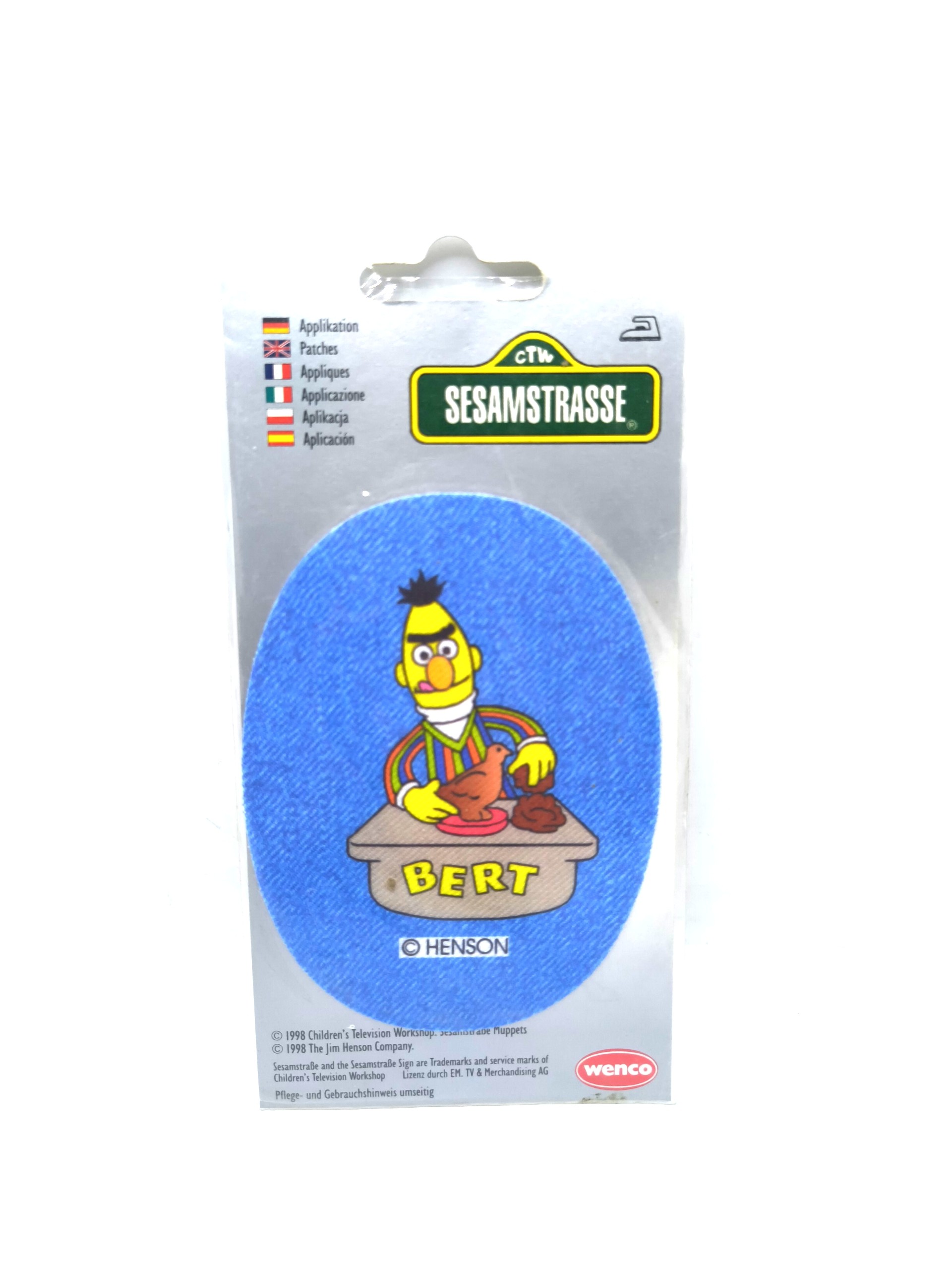 Badge featuring the cartoon character "Bert"