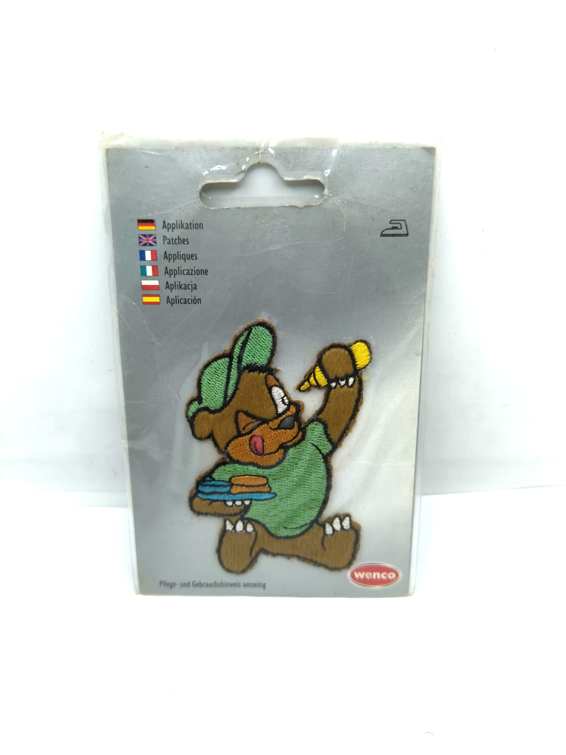 Bear character badge By WENCO