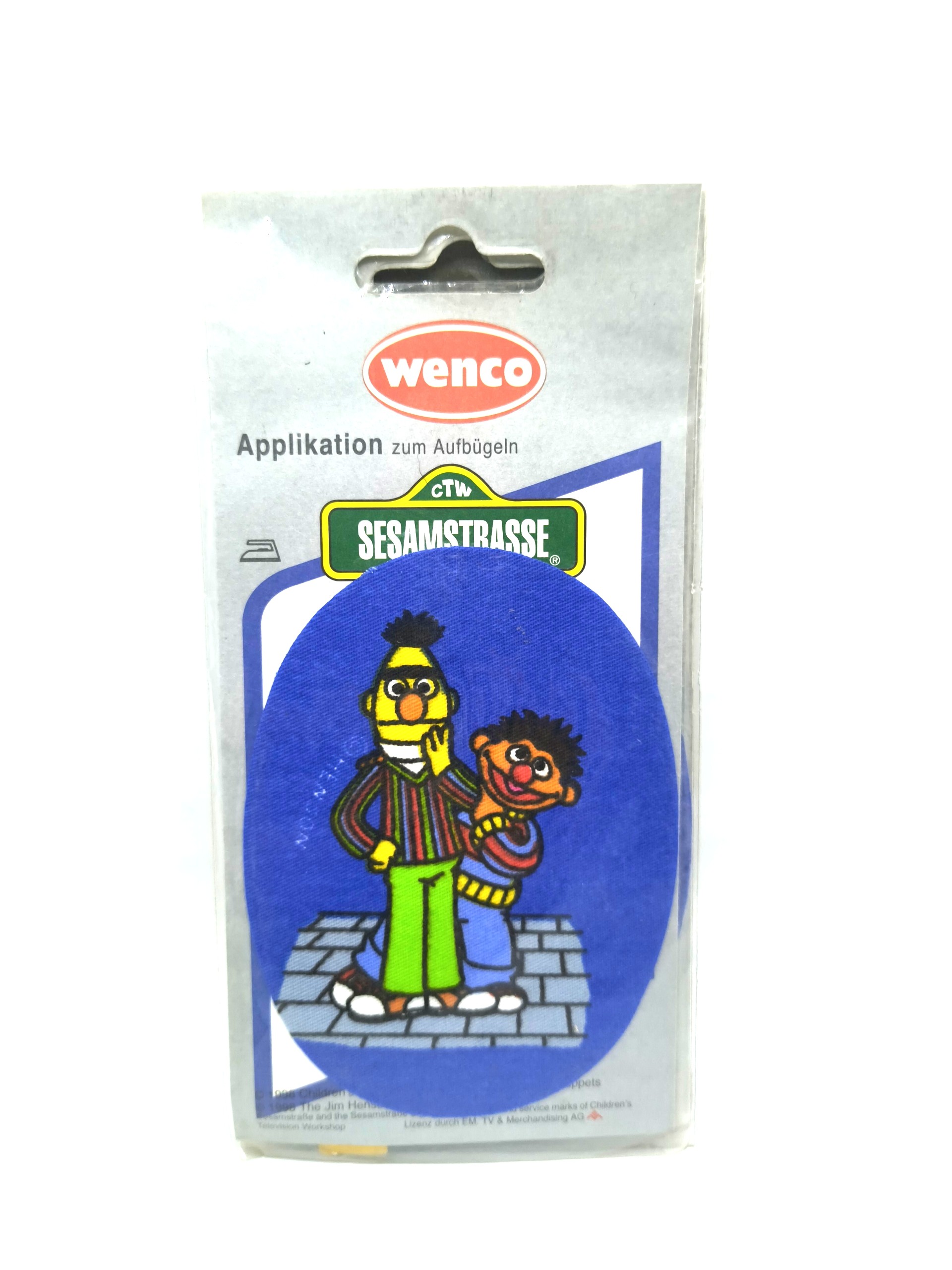 Bert and Arnie's Sesame Street cartoon character badge