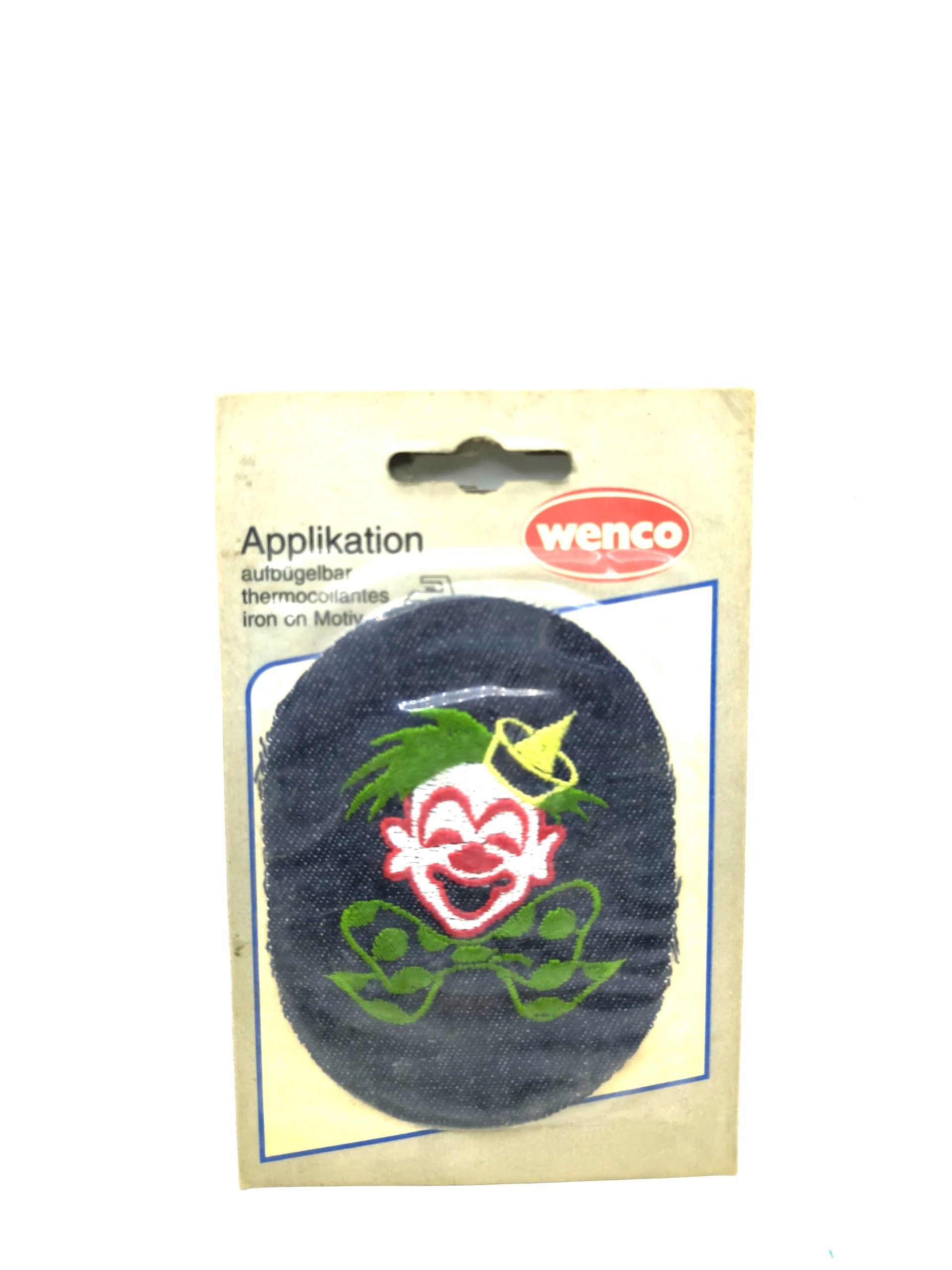 Clown character badge