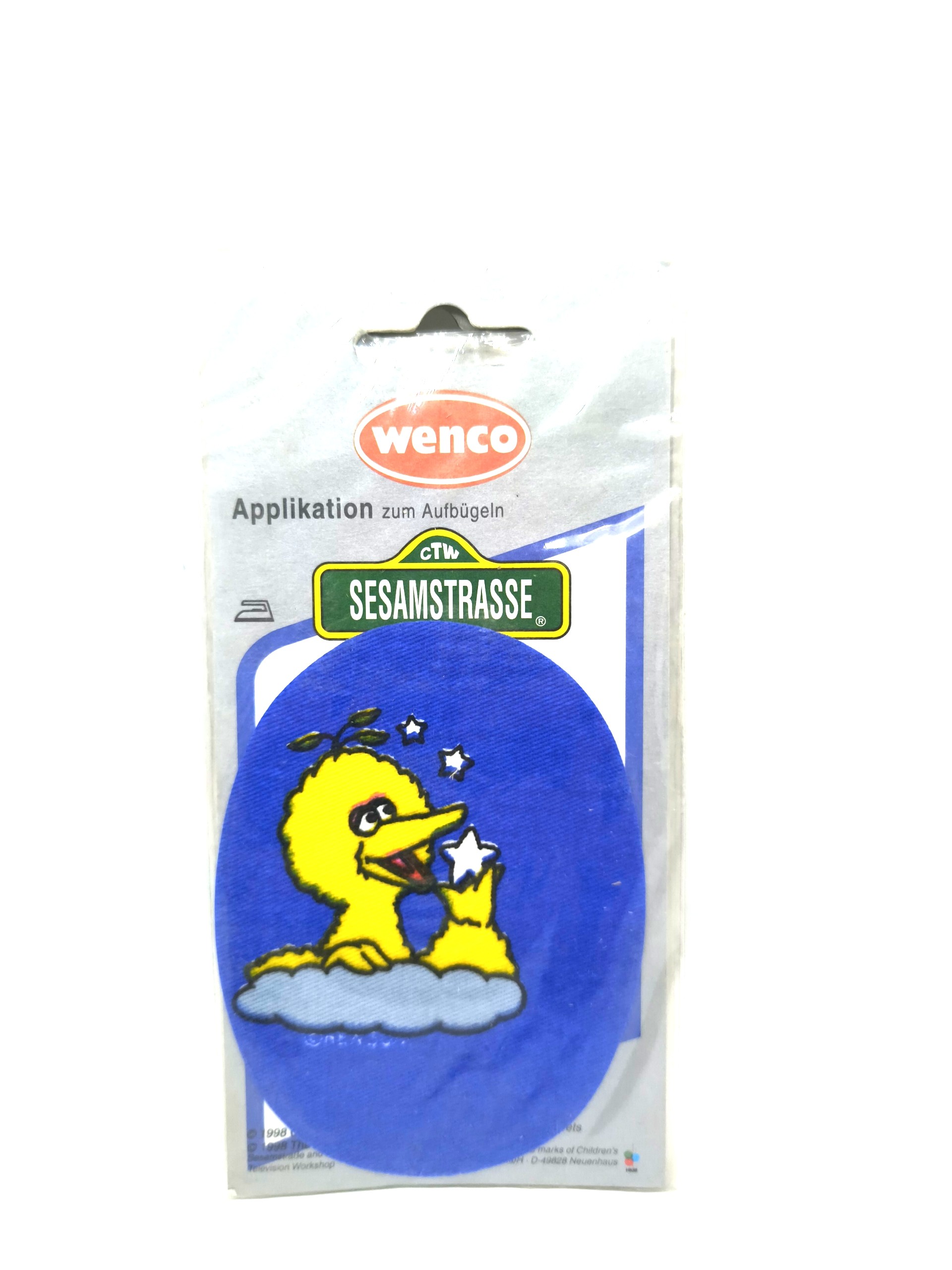 Big Bird character badge from WENCO. 