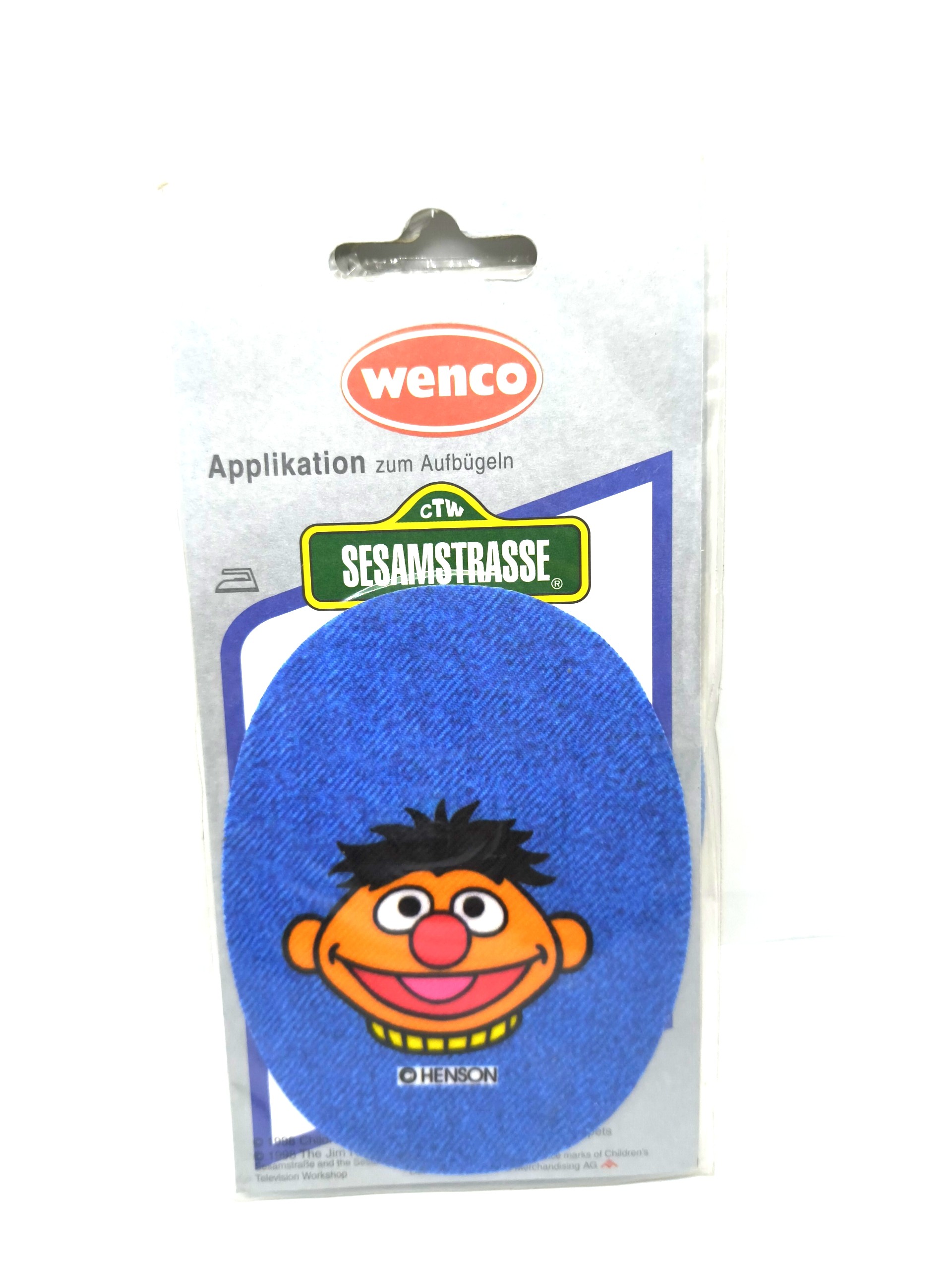 Badge featuring the cartoon character Ernie from "Sesame Street"